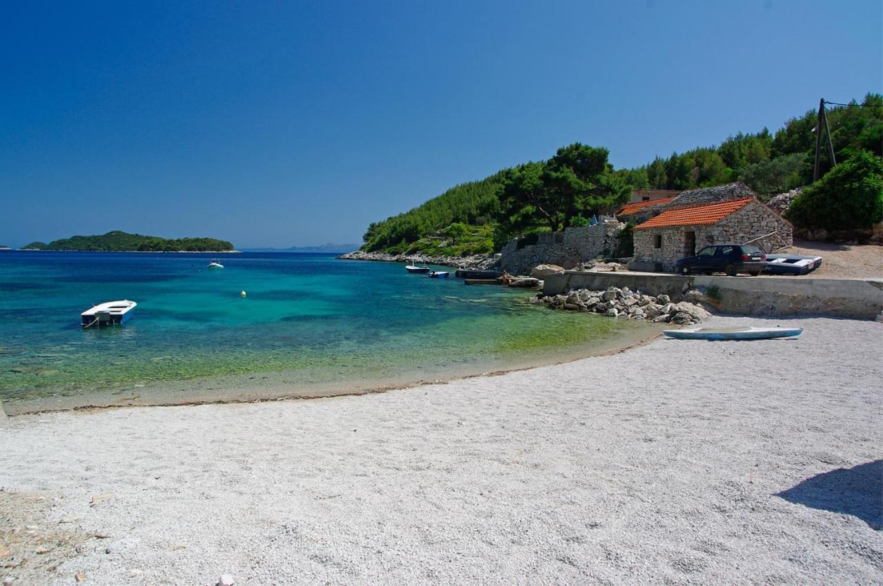 Apartments By The Sea Cove Zaglav, Korcula - 12208 Prižba Dış mekan fotoğraf
